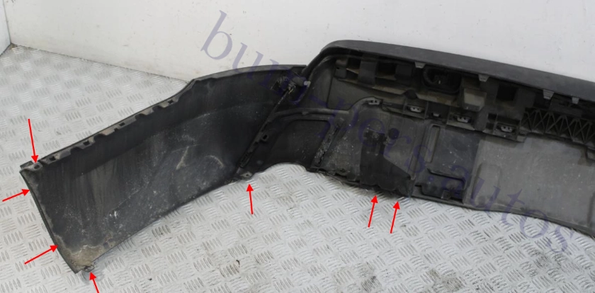 Rear bumper mounting points for Land Rover Discovery 5 (2017-2024)