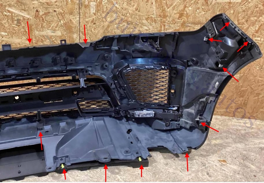 Front bumper mounting points for Range Rover Sport II (L494) (2013-2022)